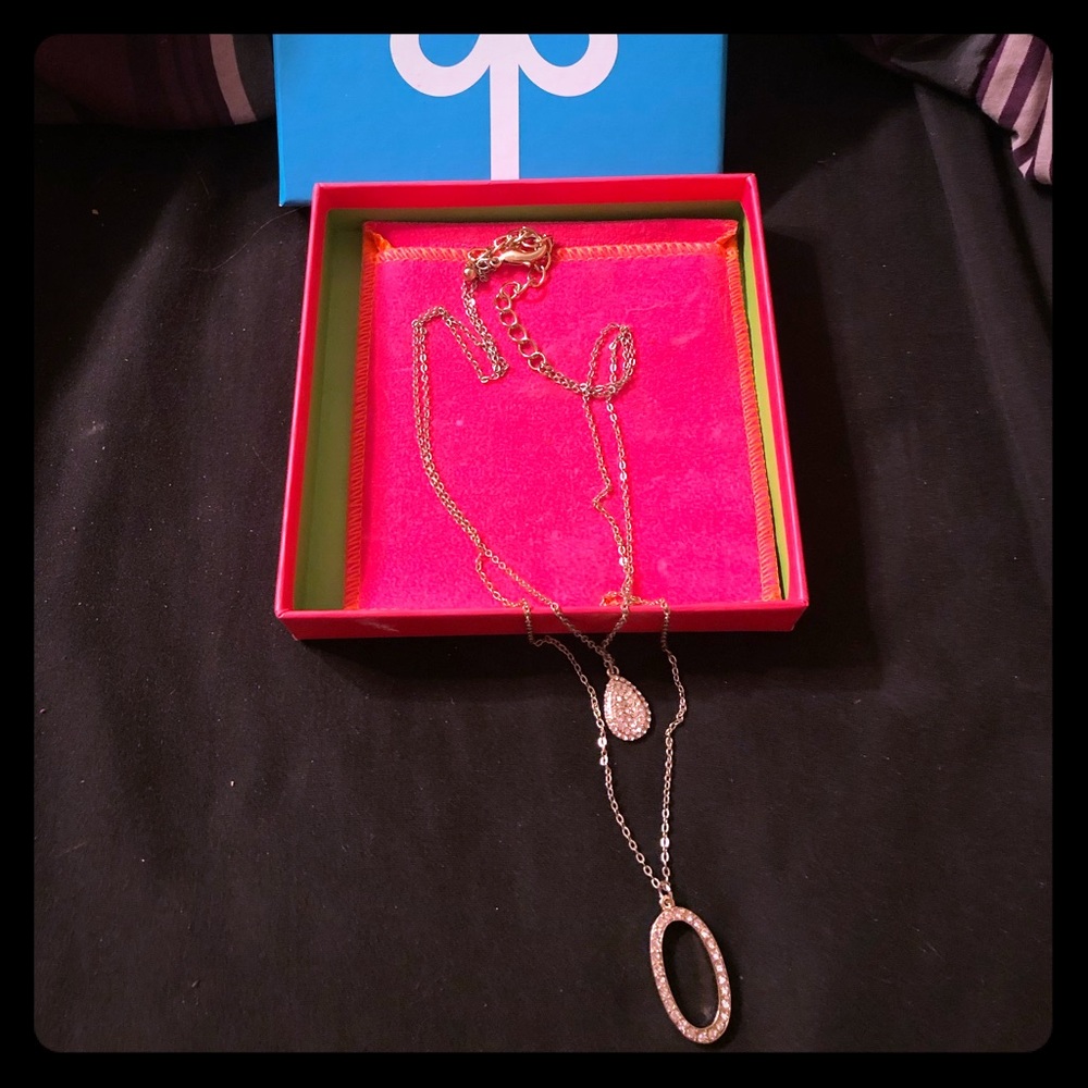 Gold (not real) two layer necklace